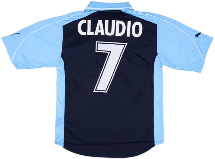 2001-02 Lazio European Away Shirt Claudio #7 - 8/10 - (M)