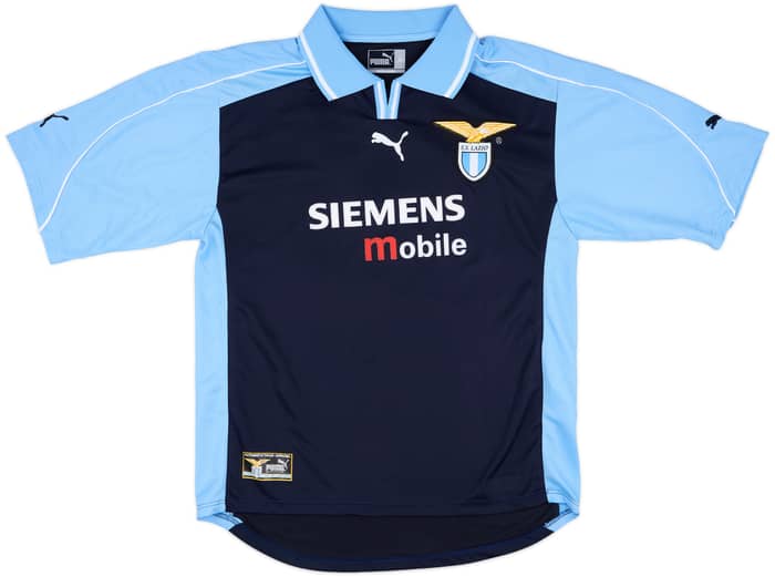 2001-02 Lazio European Away Shirt Claudio #7 - 8/10 - (M)