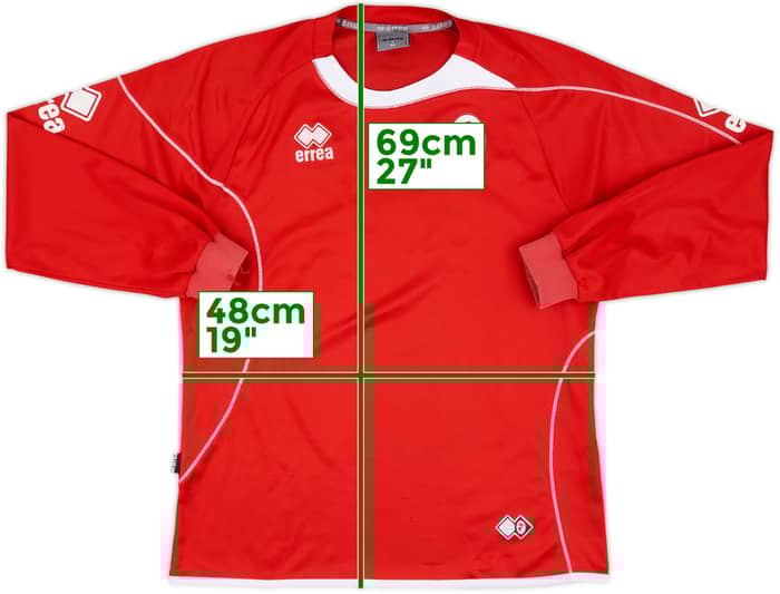 2009-10 Bari Errea Training L/S Shirt - 9/10 - (M)