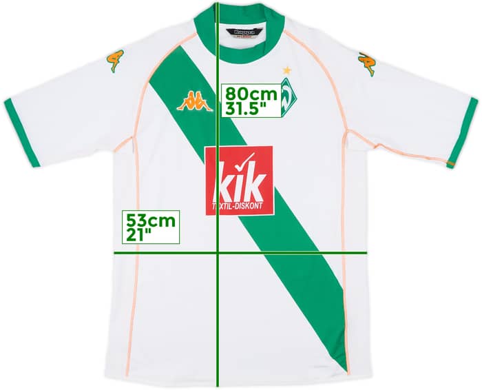 2004-05 Werder Bremen Away Shirt - 7/10 - (XXL)
