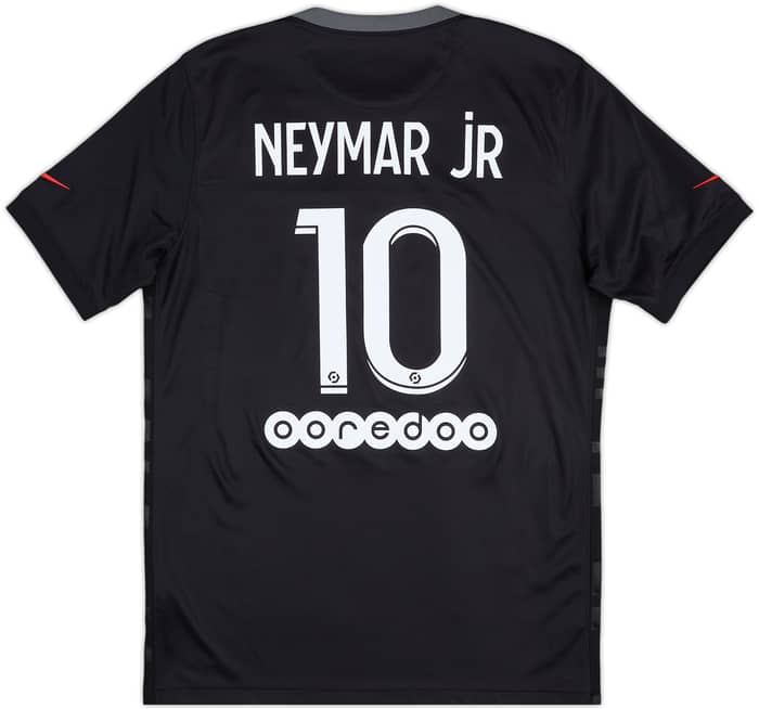 2021-22 Paris Saint-Germain Third Shirt Neymar Jr #10 - 10/10 - (M)
