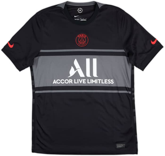 2021-22 Paris Saint-Germain Third Shirt Neymar Jr #10 - 10/10 - (M)