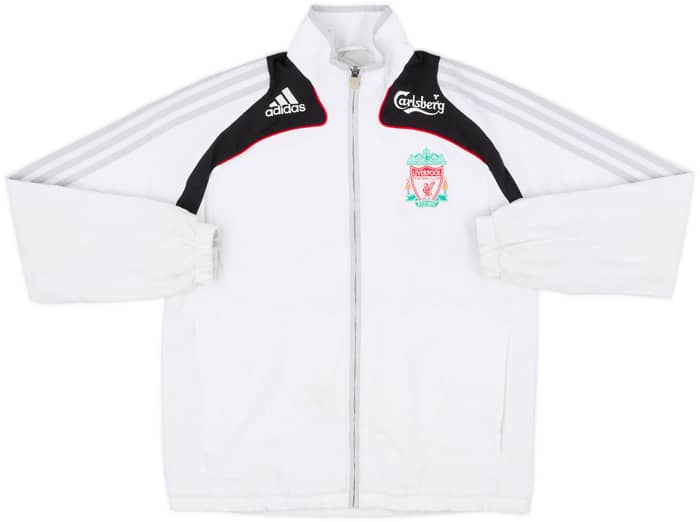 2008-09 Liverpool adidas Track Jacket - 7/10 - (L.Boys)