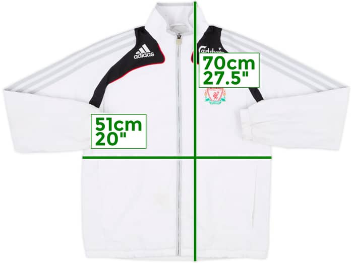 2008-09 Liverpool adidas Track Jacket - 7/10 - (L.Boys)