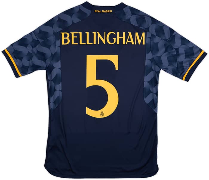 2023-24 Real Madrid Away Shirt Bellingham #5 - 10/10 - (XL.Boys)