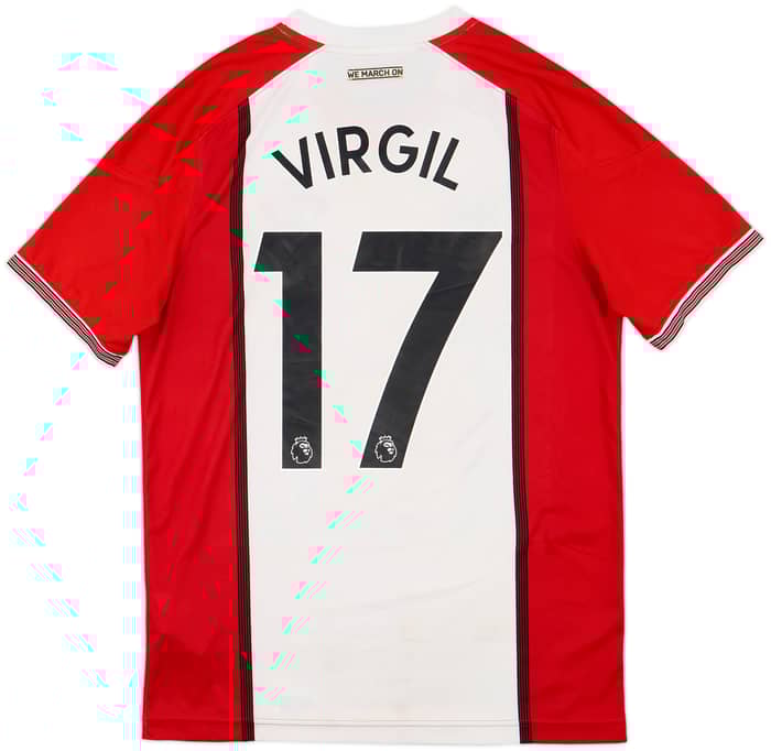 2017-18 Southampton Home Shirt Virgil #17 - 7/10 - (M)