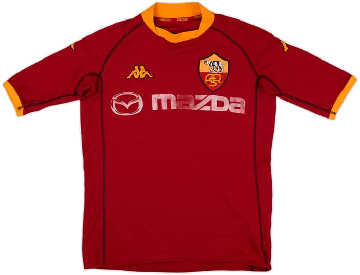 2002-03 Roma Home Shirt Totti #10 - 5/10 - (M)