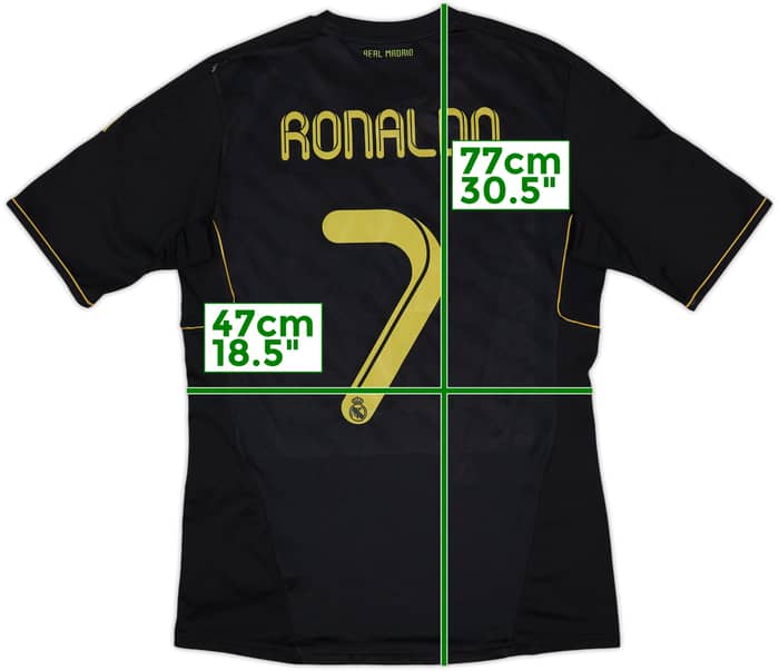 2011-12 Real Madrid Away Shirt Ronaldo #7 - 8/10 - (M)