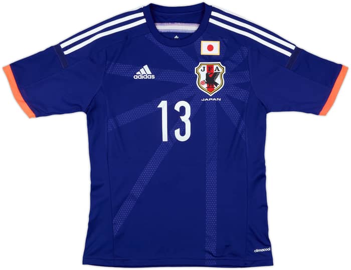 2013-15 Japan Home Shirt Okubo #13 - 10/10 - (S)