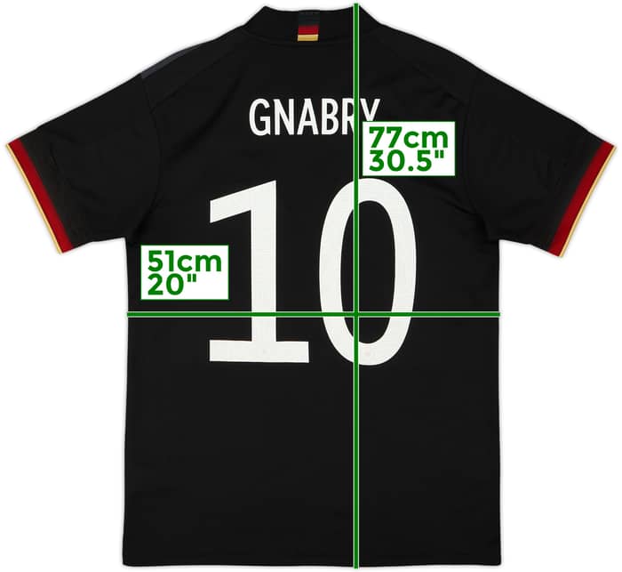 2020-21 Germany Away Shirt Gnabry #10 - 9/10 - (M)