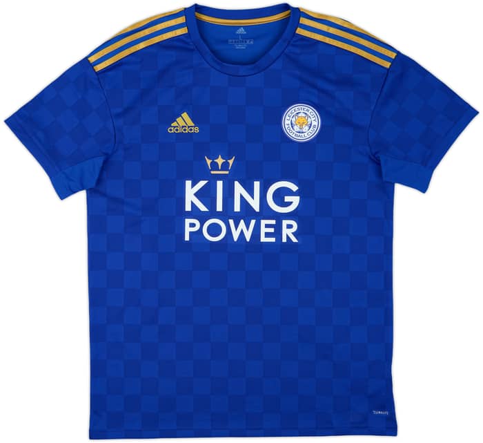 2019-20 Leicester Home Shirt Vardy #9 - 10/10 - (L)