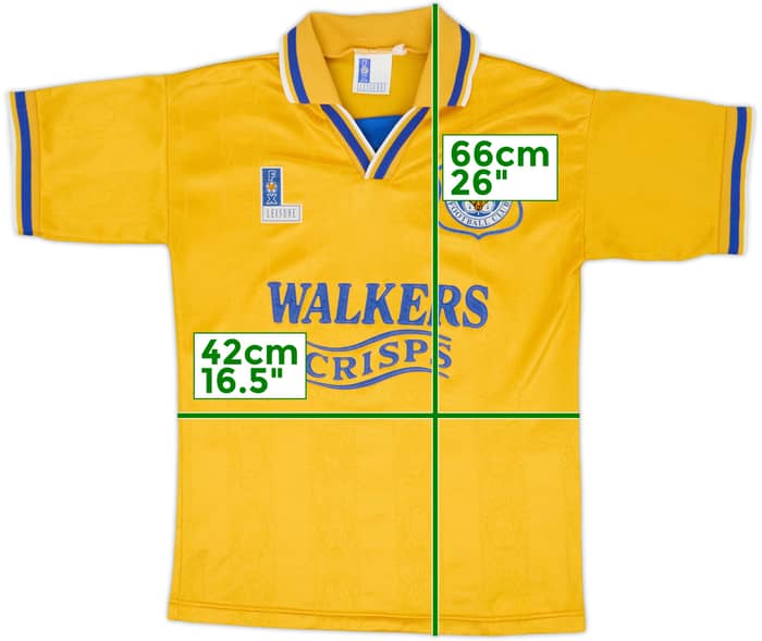 1994-96 Leicester Away Shirt - 8/10 - (L.Boys)