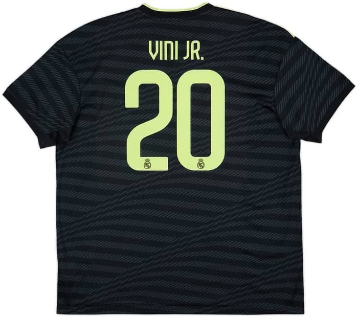2022-23 Real Madrid Third Shirt ViniJr #20 - 9/10 - (XXL)