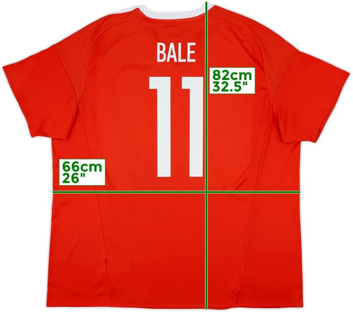 2016-17 Wales Home Shirt Bale #11 - 8/10 - (XXL)