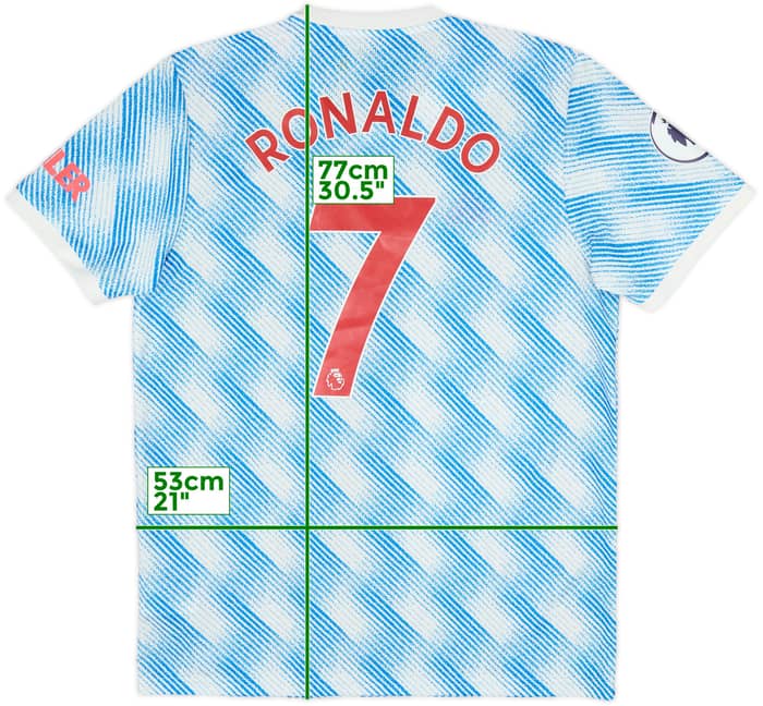 2021-22 Manchester United Away Shirt Ronaldo #7 - 7/10 - (L)