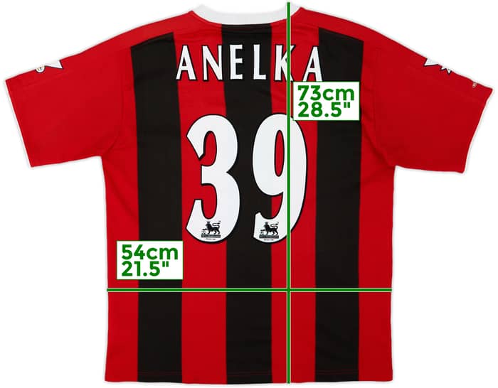 2003-04 Manchester City Away Shirt Anelka #39 - 7/10 - (L)