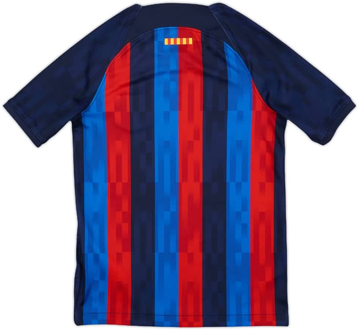 2022-23 Barcelona Home Shirt - 8/10 - (5-6 Years)