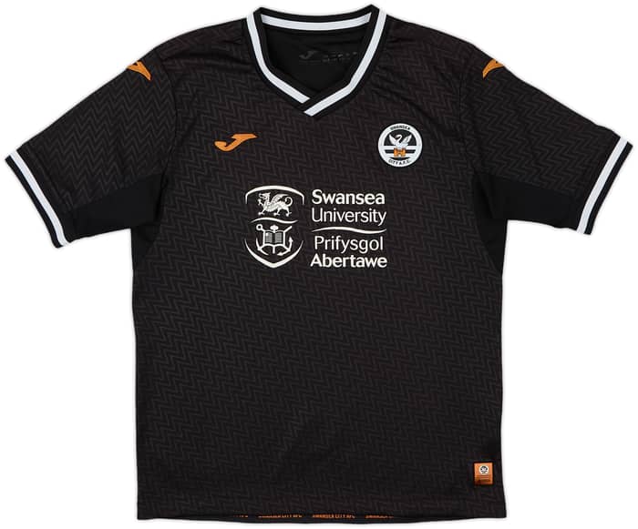 2021-22 Swansea City Away Shirt - 7/10 - (L.Boys)