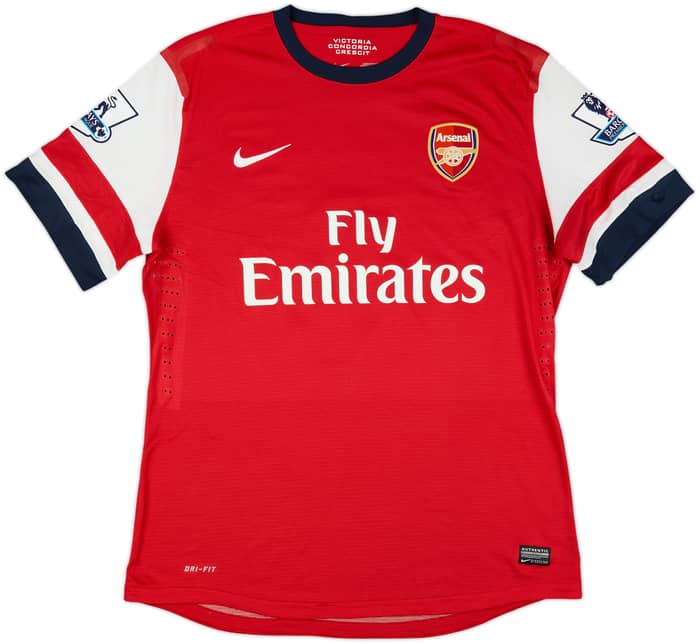 2012-14 Arsenal Player Issue Home Shirt Mertesacker #4 - 6/10 - (XL)