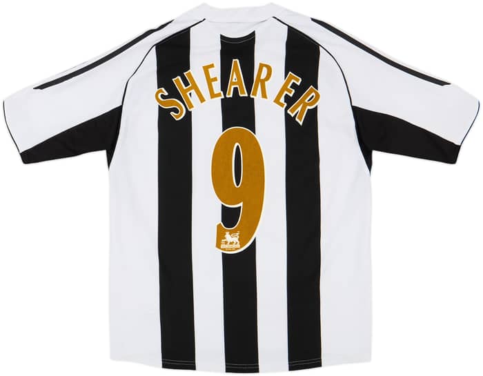 2005-07 Newcastle Home Shirt Shearer #9 - 7/10 - (M)