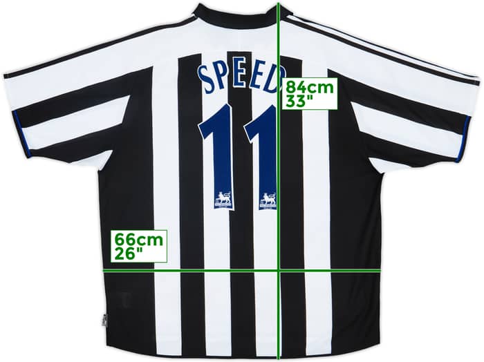2003-05 Newcastle Home Shirt Speed #11 - 8/10 - (XXL)