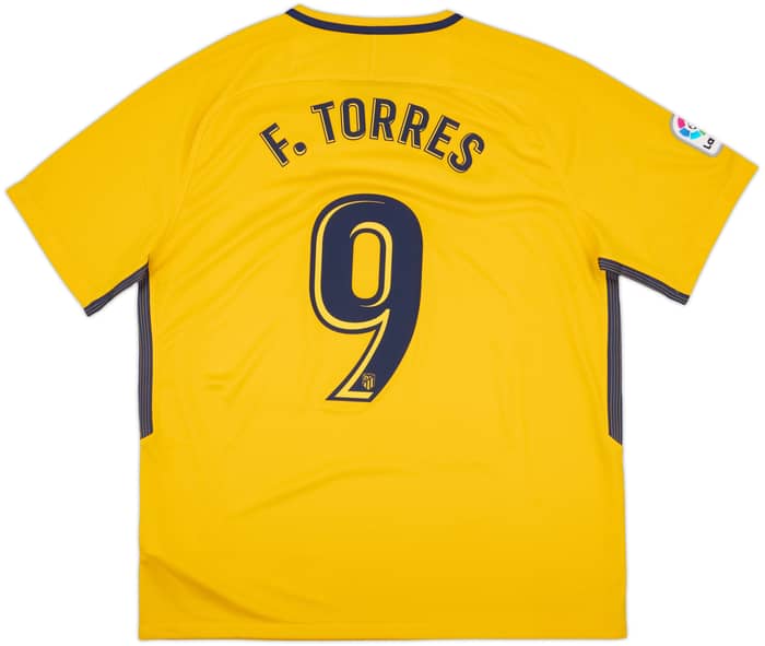2017-18 Atletico Madrid Away Shirt F.Torres #9 (XL)