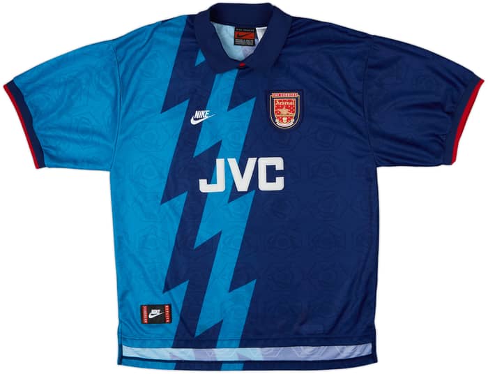 1995-96 Arsenal Away Shirt Wright #8 - 9/10 - (XXL)