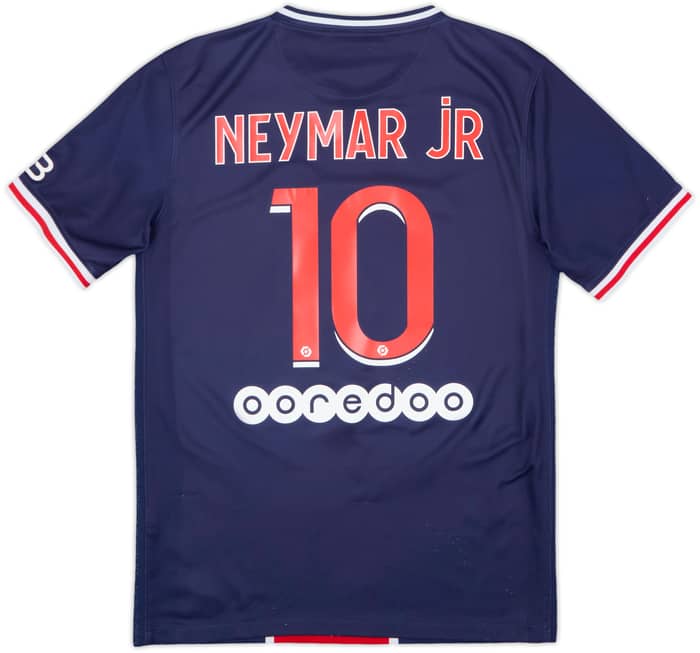 2020-21 Paris Saint-Germain Home Shirt NeymarJr #10 - 8/10 - (S)