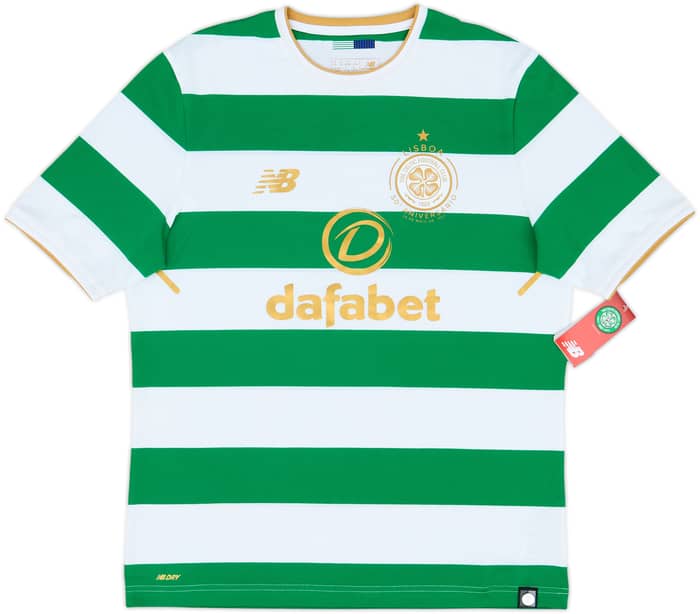 2017-18 Celtic 'Lisbon Lions 50th Anniversary' Home Shirt (M)