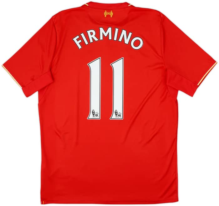 2015-16 Liverpool Home Shirt Firmino #11 - 6/10 - (M)