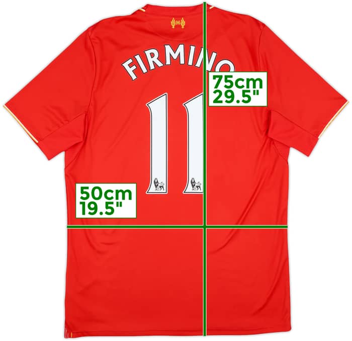 2015-16 Liverpool Home Shirt Firmino #11 - 6/10 - (M)
