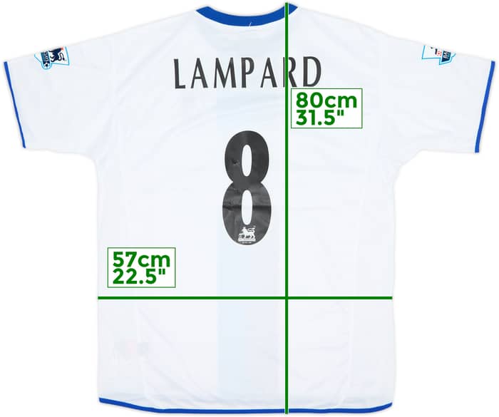 2003-05 Chelsea Camiseta de visitante Lampard #8 (L)