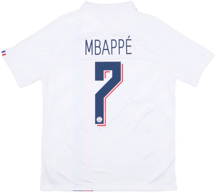 2019-20 Paris Saint-Germain Third Shirt Mbappe #7 - 8/10 - (L)
