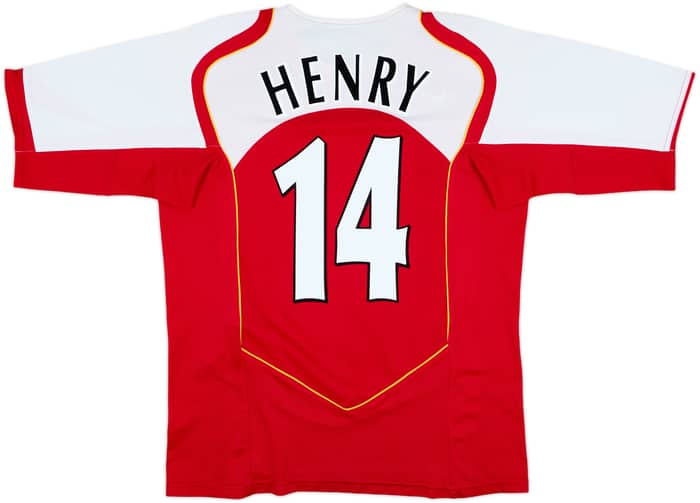 2004-05 Arsenal Home Shirt Henry #14 - 7/10 - (L)