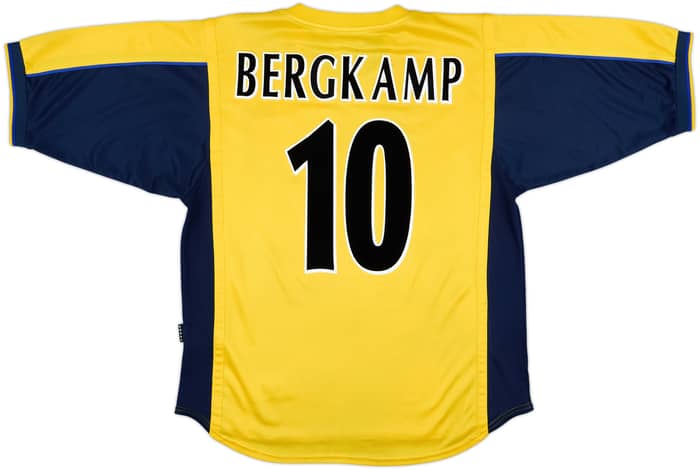 1999-01 Arsenal Away Shirt Bergkamp #10 - 8/10 - (L)