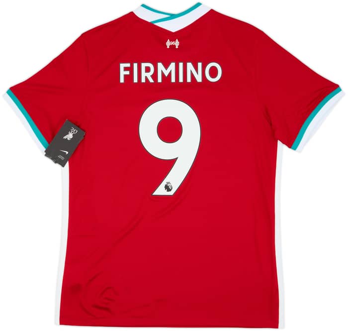 2020-21 Liverpool Home Shirt Firmino #9 (L)