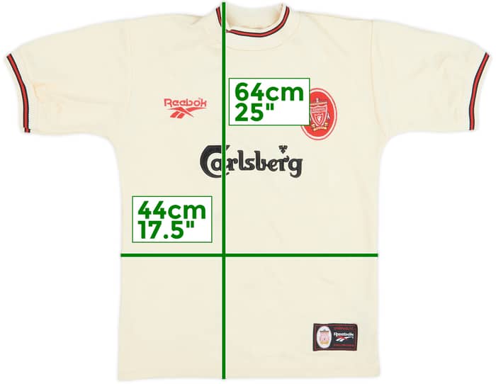 1996-97 Liverpool Away Shirt - 8/10 - (Y)