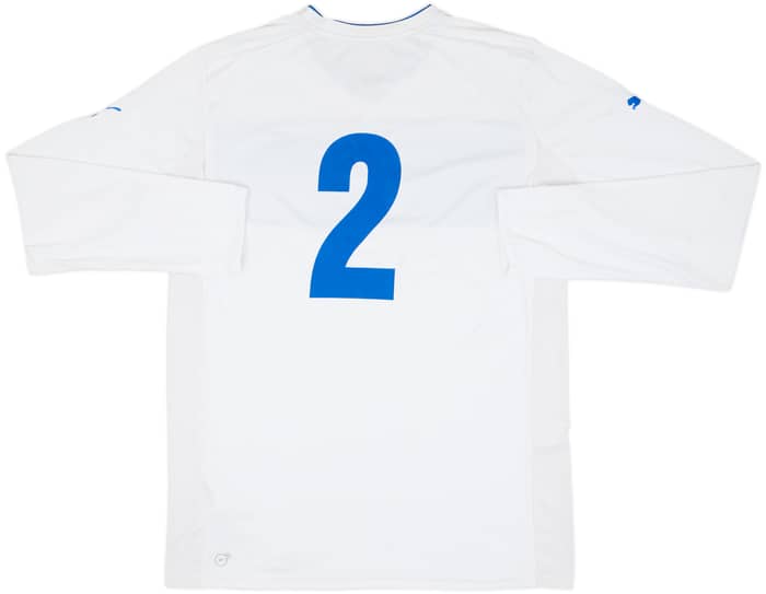 2012-13 Italy Authentic Away L/S Shirt #2 - 6/10 - (XL)