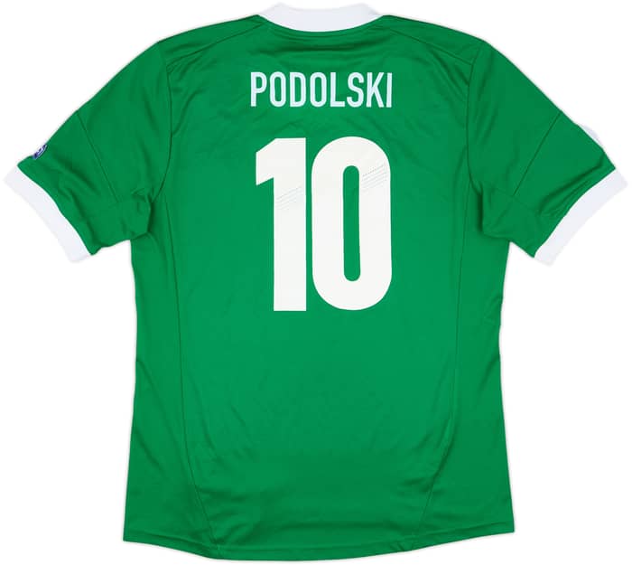 2012-13 Germany Away Shirt Podolski #10 - 6/10 - (L)