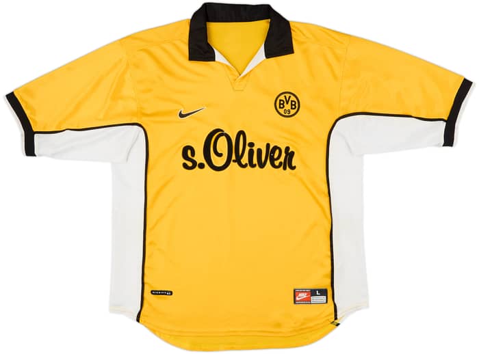 1998-00 Borussia Dortmund Home Shirt - 6/10 - (L)