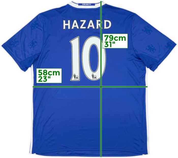 2016-17 Chelsea Home Shirt Hazard #10 (XL)