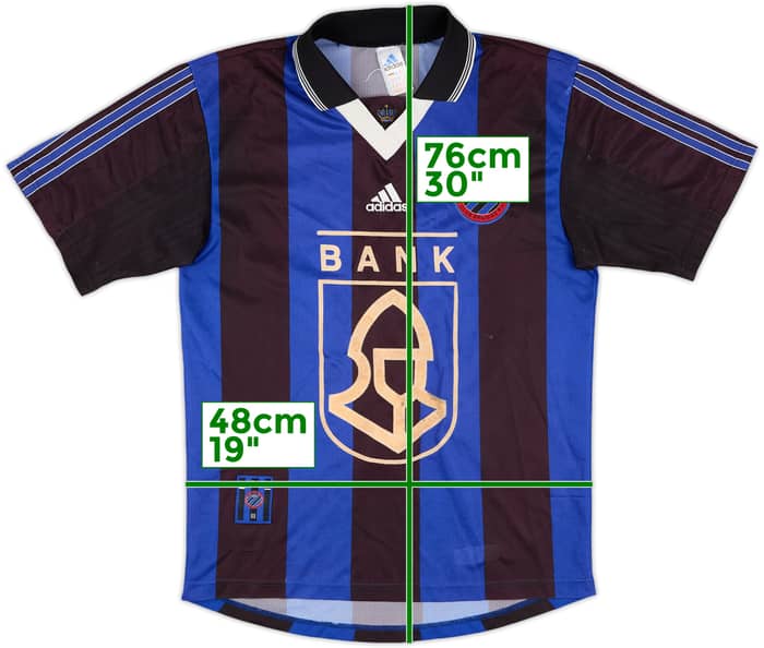 1998-99 Club Brugge Home Shirt - 5/10 - (S)
