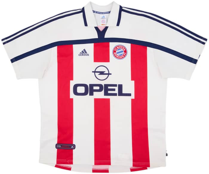 2000-01 Bayern Múnich Camiseta Visitante Elber #9 - 7/10 - (XL)