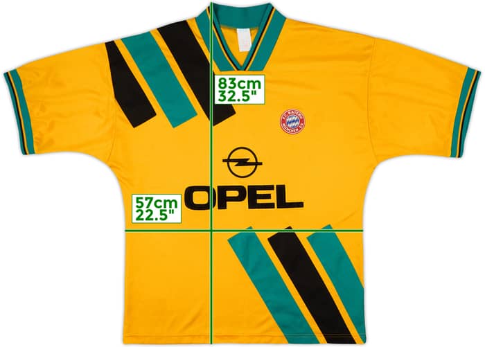 1993-96 Bayern Munich Away Shirt - 8/10 - (XL)