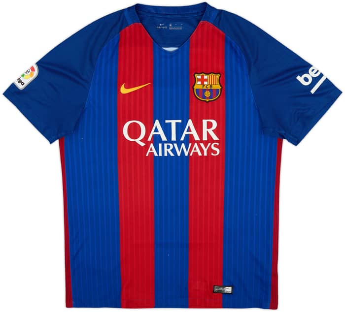2016-17 Barcelona Home Shirt Messi #10 - 7/10 - (M)