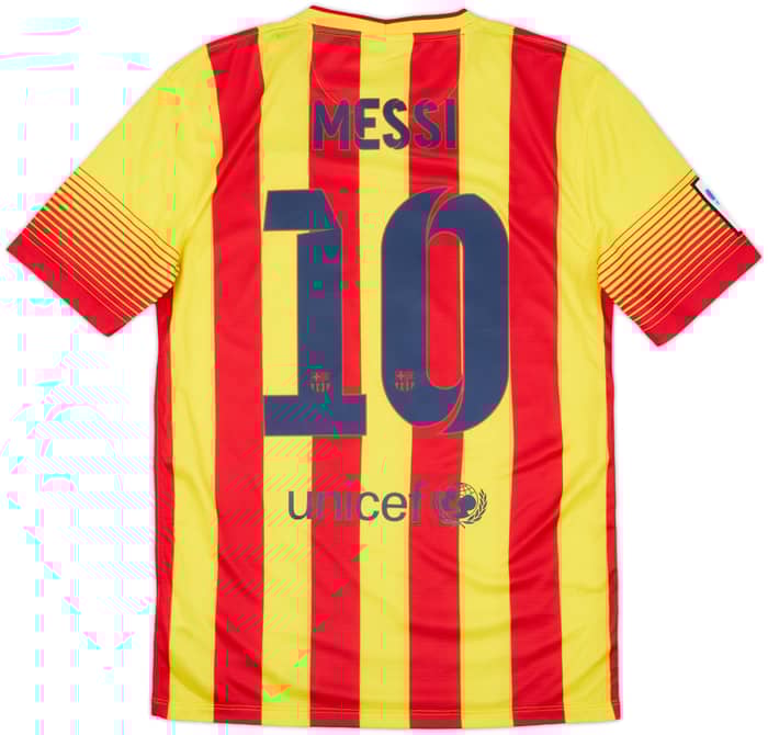 2013-15 Barcelona Away Shirt Messi #10 (S)