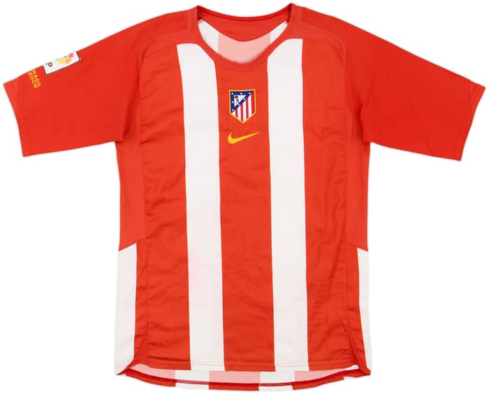 2005-06 Atletico Madrid Home Shirt - 5/10 - (S)