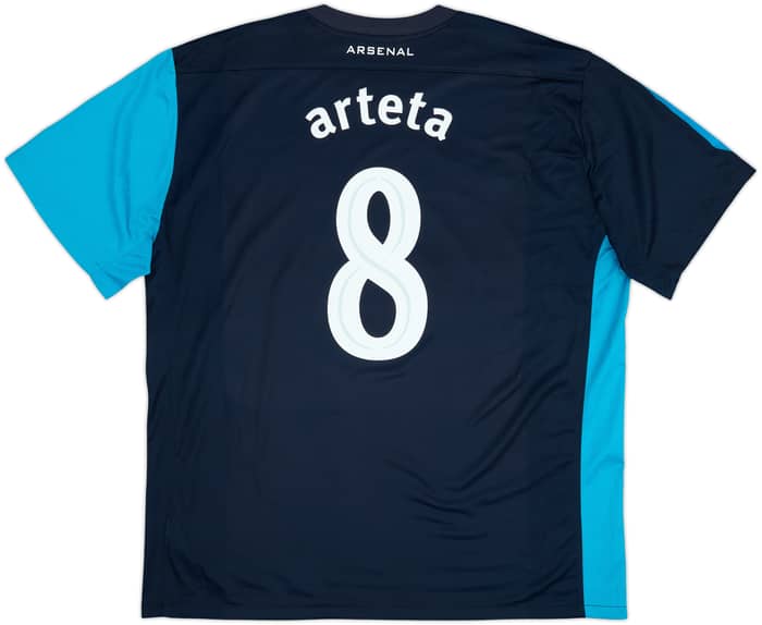 2011-12 Arsenal Away Shirt Arteta #8 - 7/10 - (XXL)
