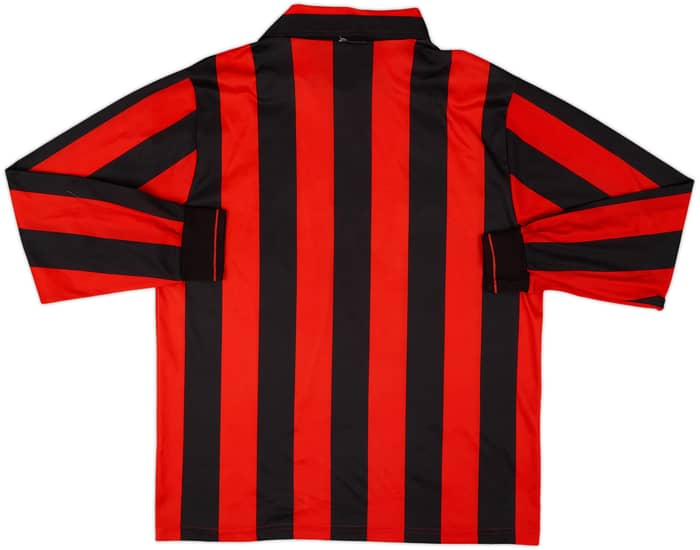 1992-93 AC Milan Home L/S Shirt - 6/10 - (L)
