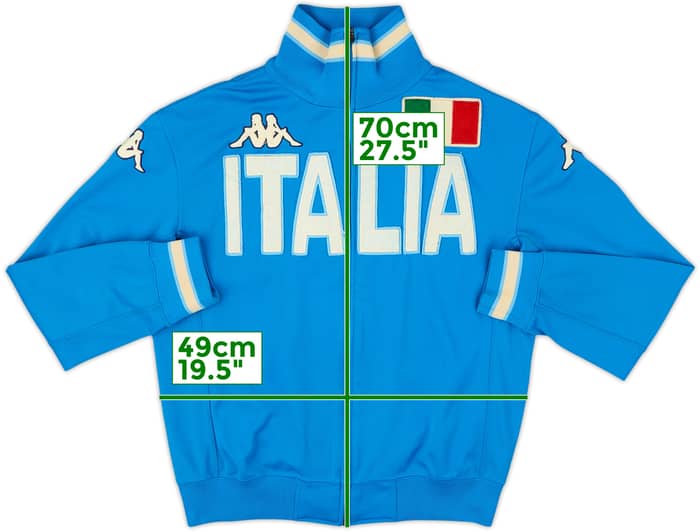 2008-09 Italy Kappa Track Jacket - 8/10 - (M)
